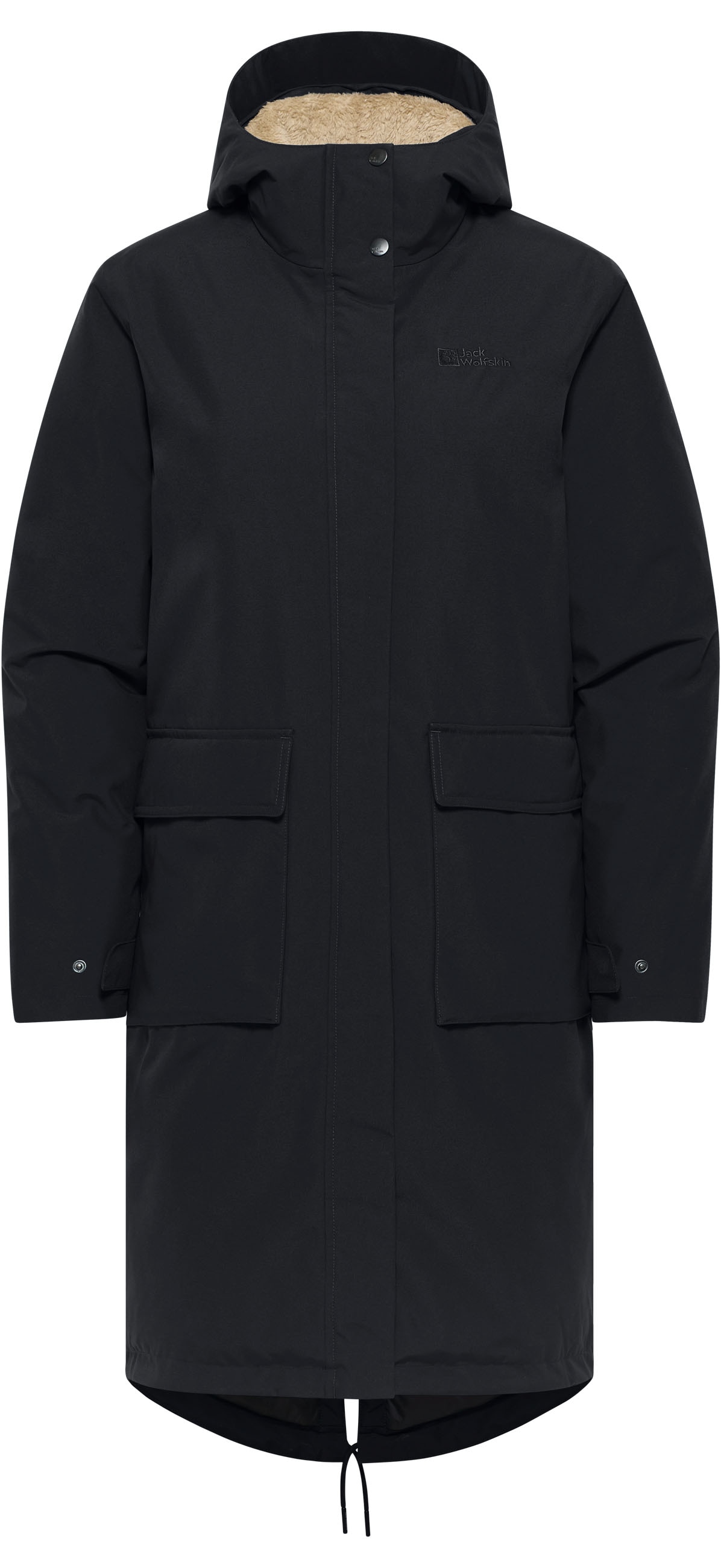 Jack Wolfskin Daunenmantel »WINTERTOR«, Wärmend, winddicht, Daunenjacke