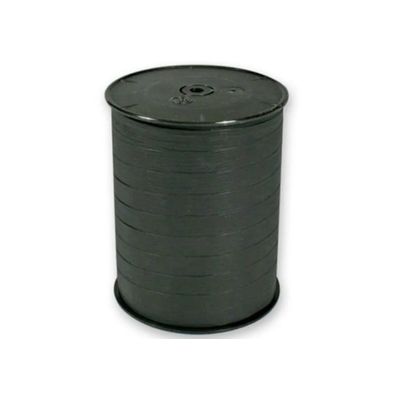 Logistipack - Bolduc mat relief - ruban d'emballage 1 cm x 250 m - noir
