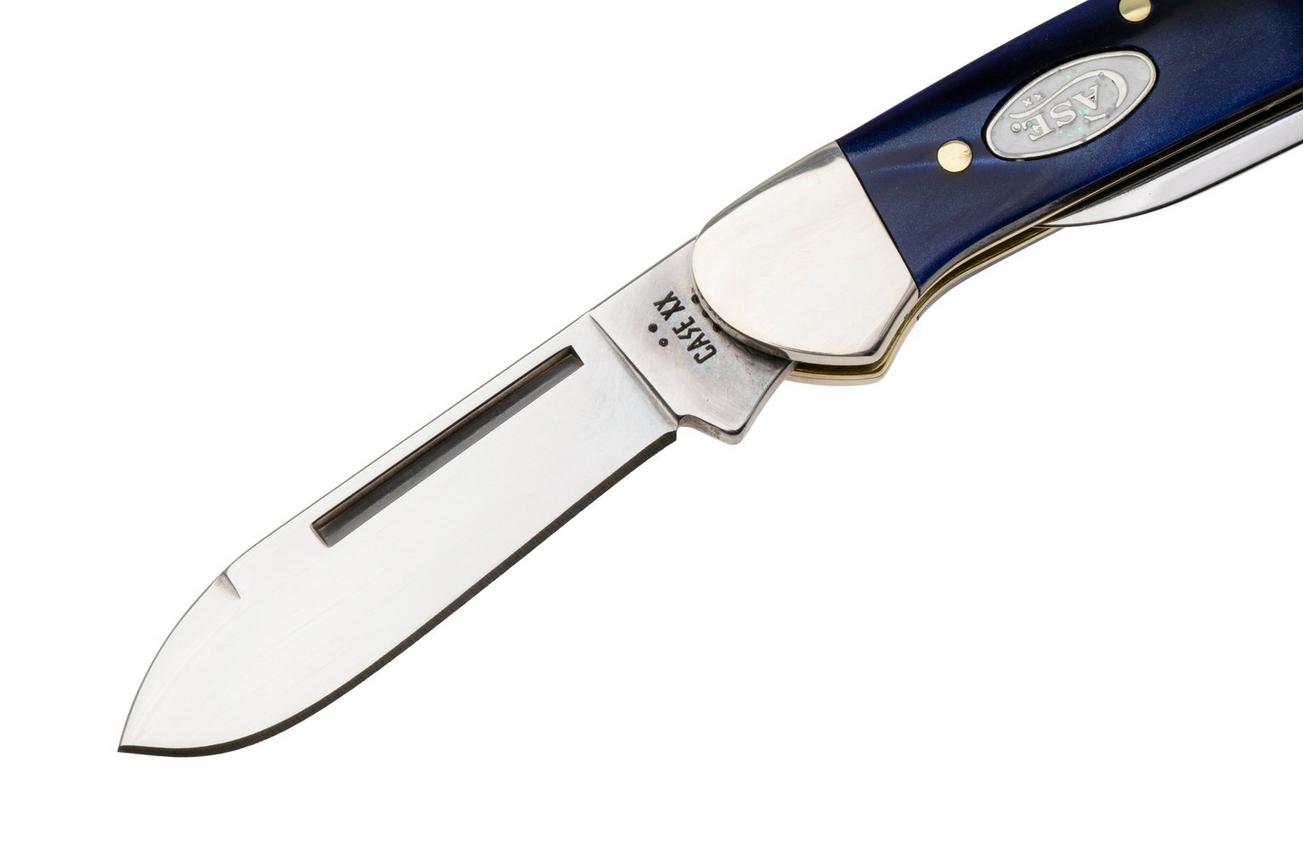 Case Baby Butterbean Smooth Blue Pearl Kirinite, 23449, 102132 SS zakmes