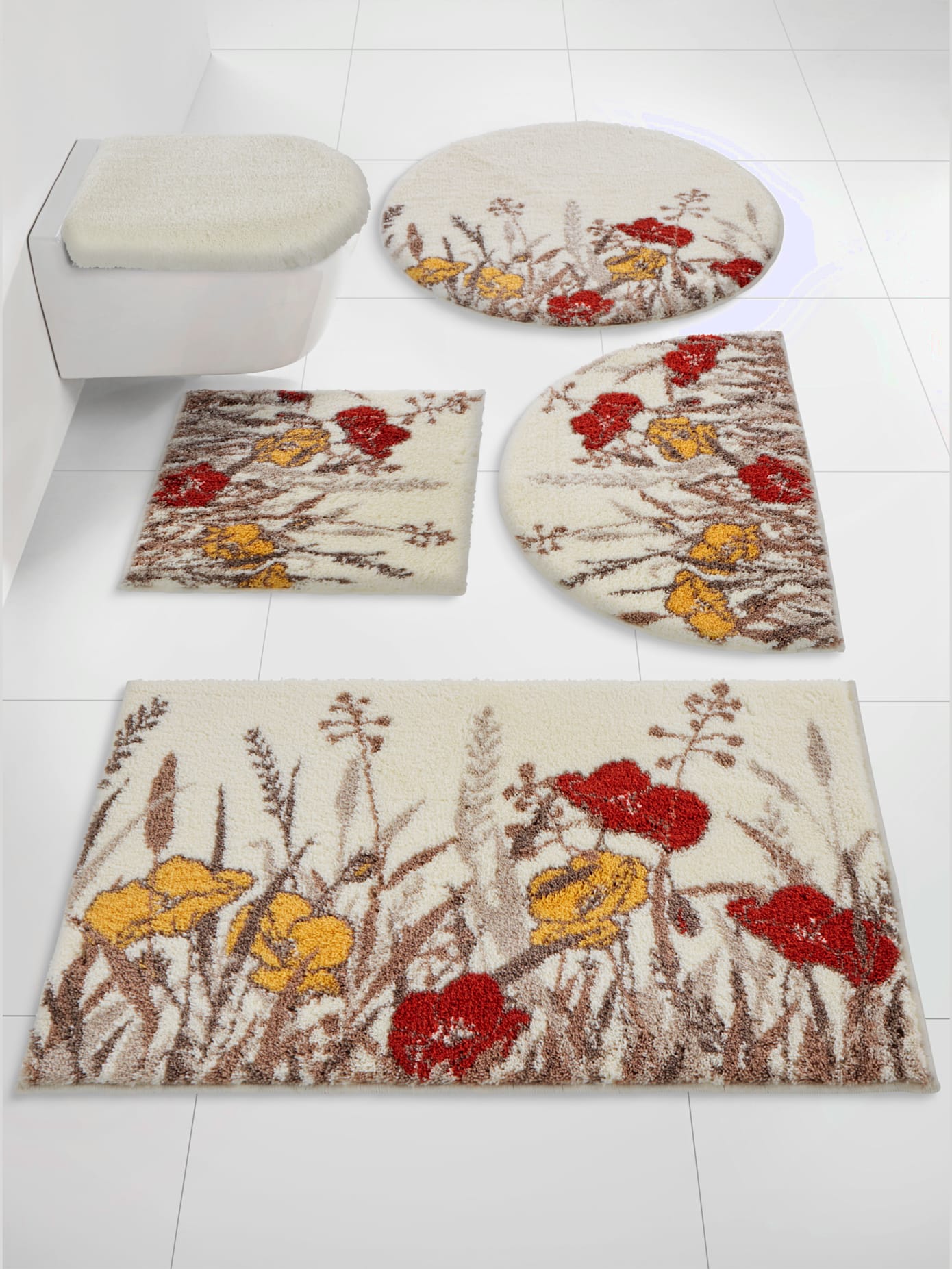 Tapis de bain acrylique facile d'entretien