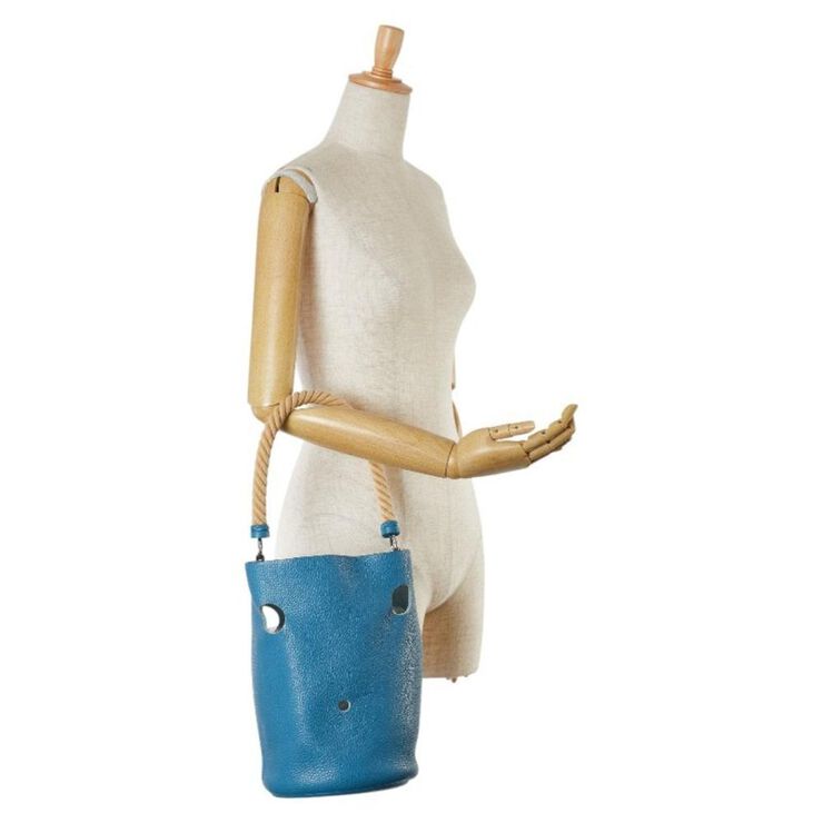 Hermès Vintage Hermès Handbag Blue