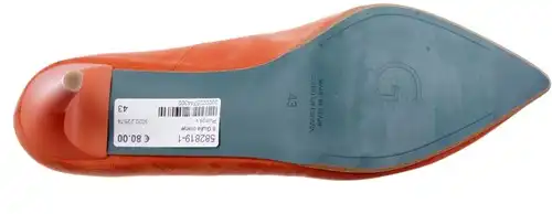 8 Giulia oranje - maat 43 pump oranje - maat 43 Calandschoen