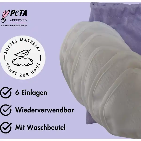 waschbare Stilleinlage