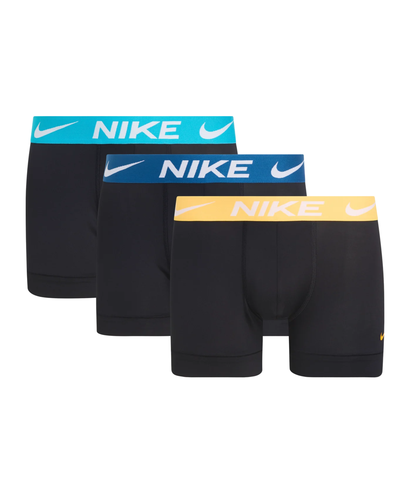 Nike Dri-FIT Trunk Boxershort 3er Pack Schwarz FMTO