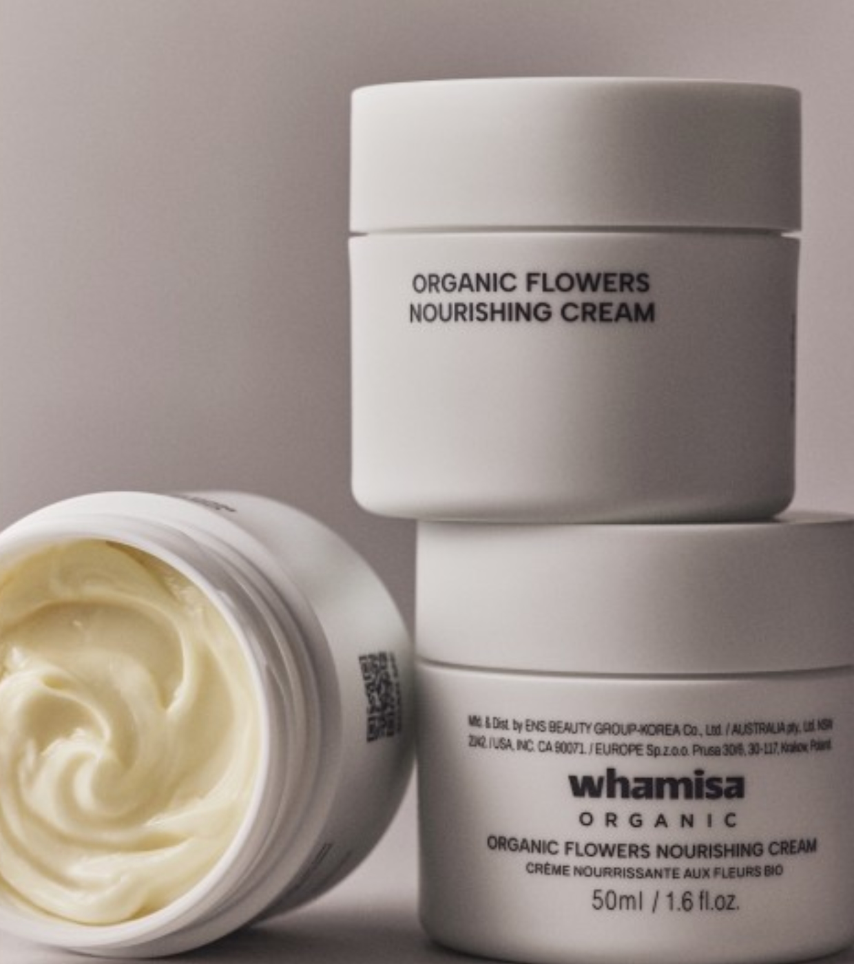 Whamisa - *Organic Flowers* - Creme facial nutritivo
