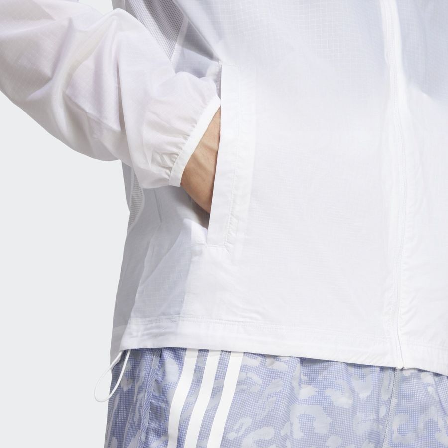 Adidas Veste repliable Own the Run 3 bandes
