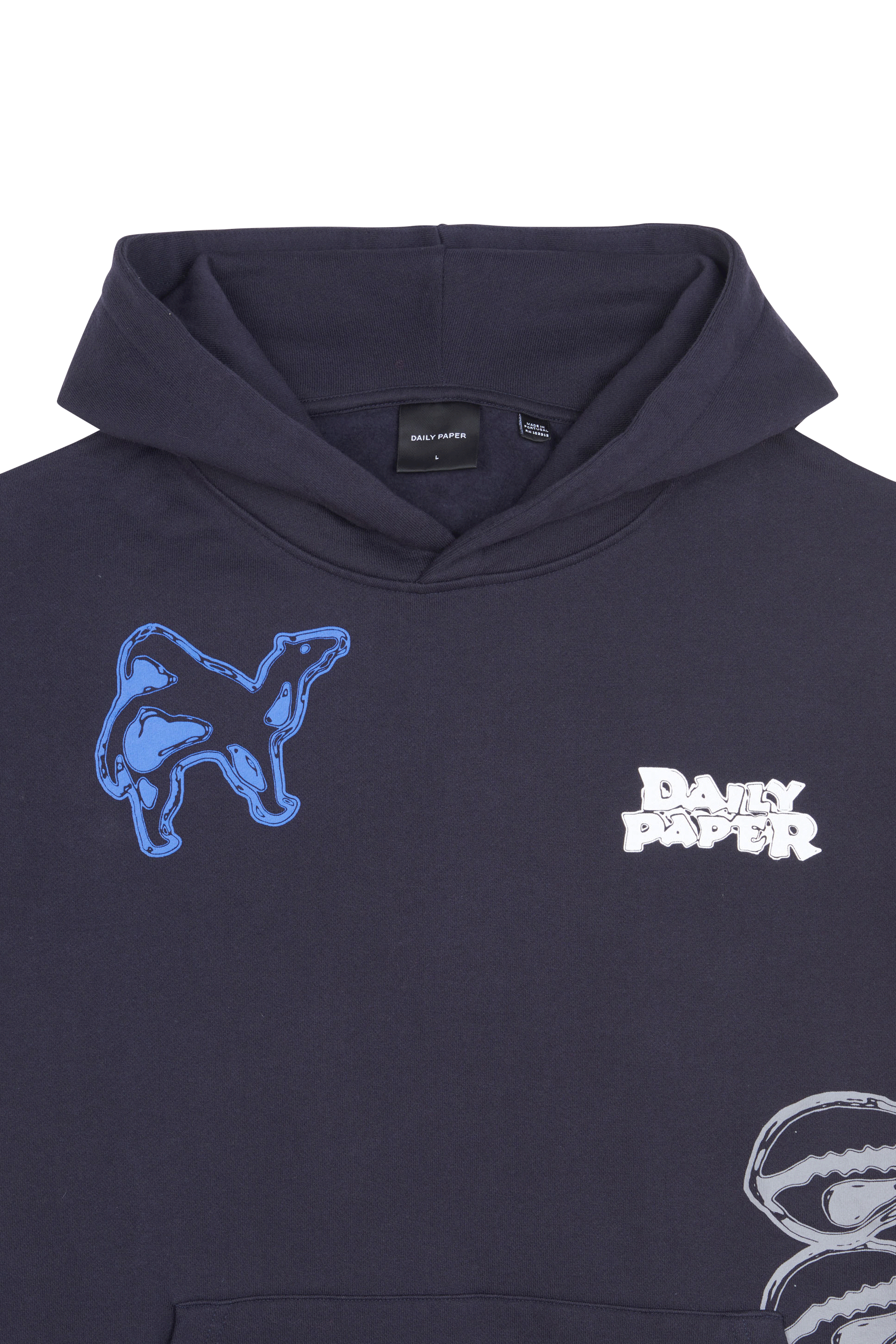 Daily Paper hoodie raymond hoodie Bleu