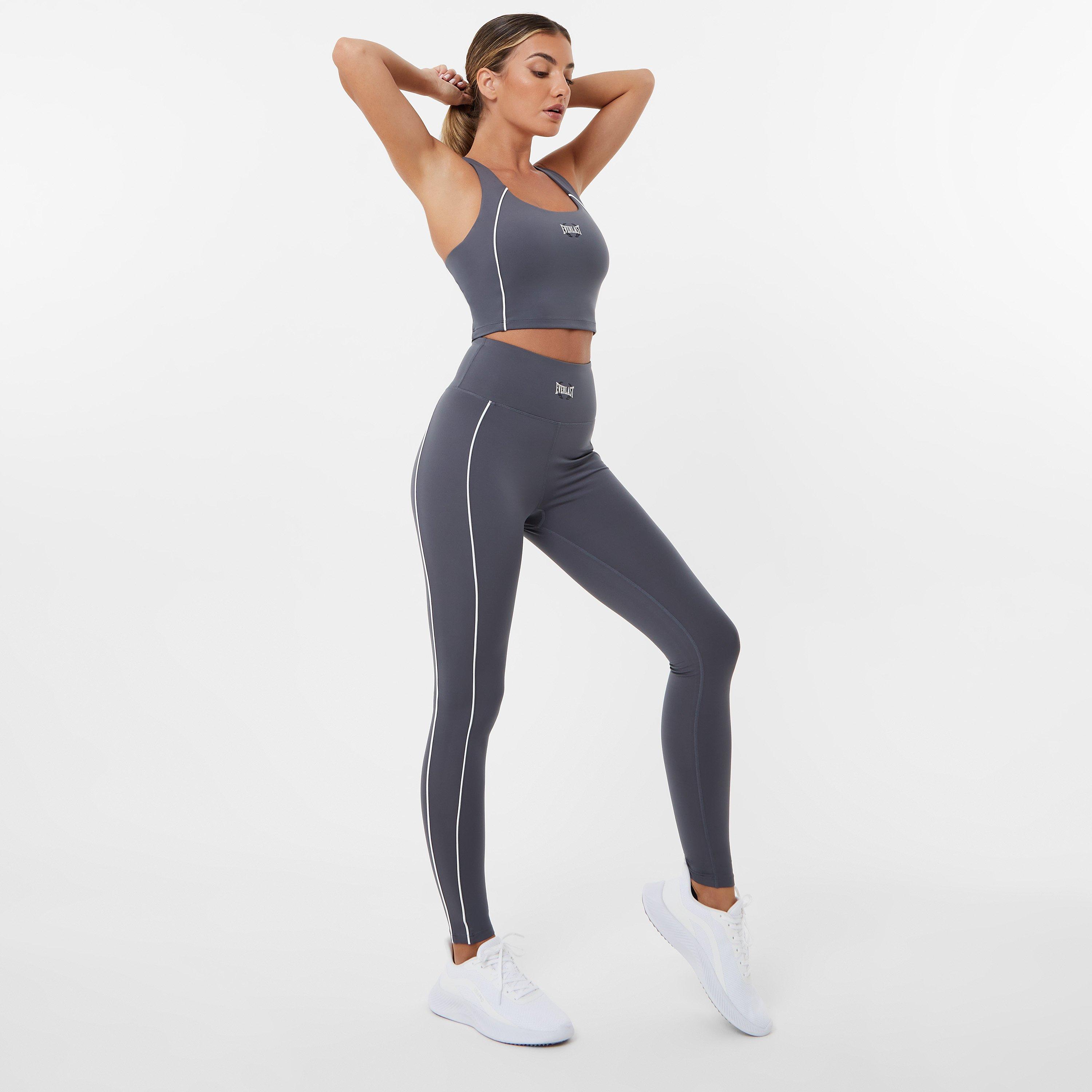 Everlast Womens High Waist Panel Leggings
