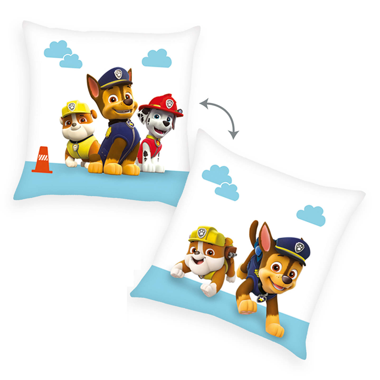 Wende-Kissen PAW PATROL - sortiert - 40x40 cm