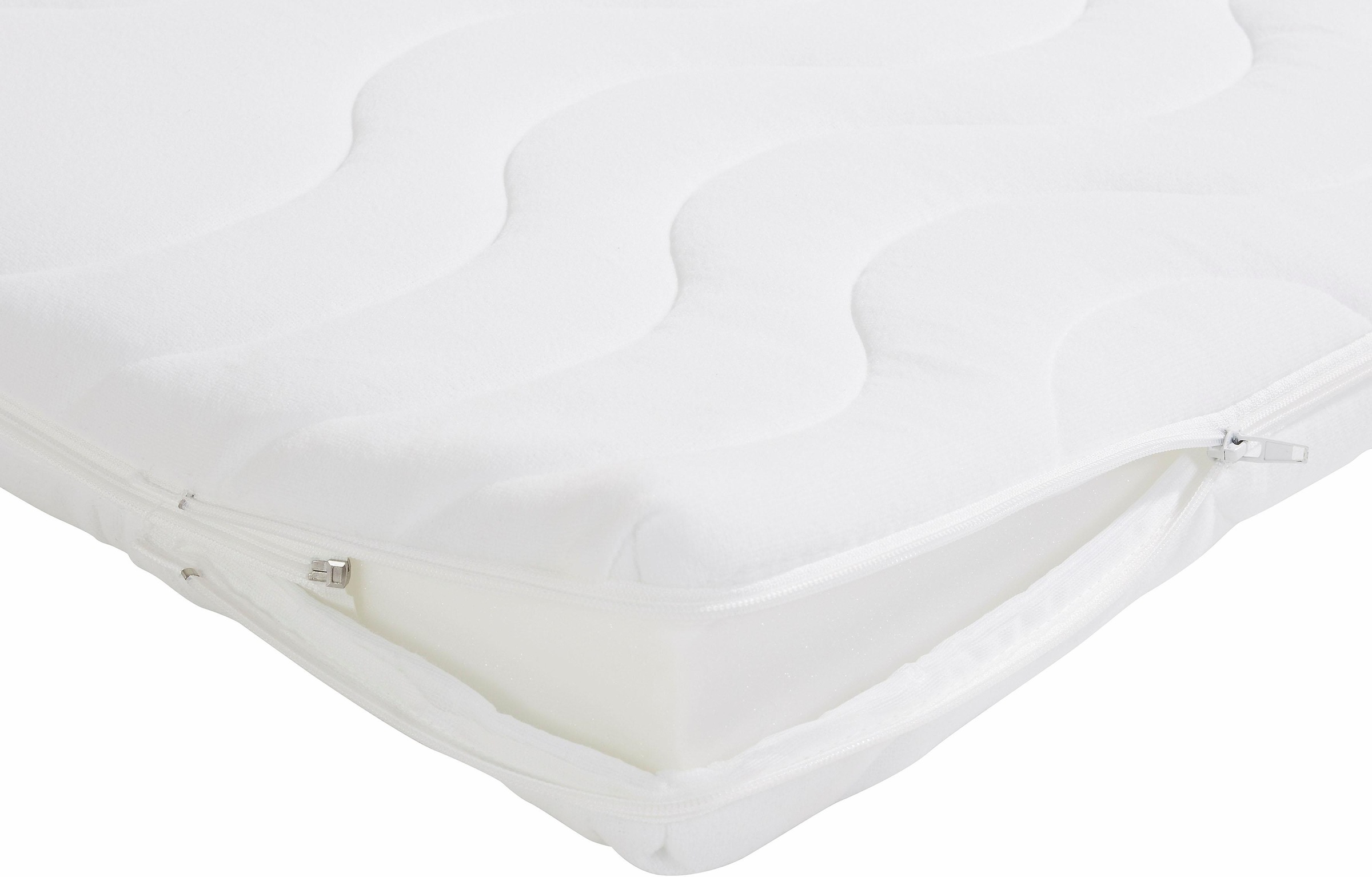 Westfalia Schlafkomfort Boxspringbett inkl. Kaltschaum-Topper und Zierkissen