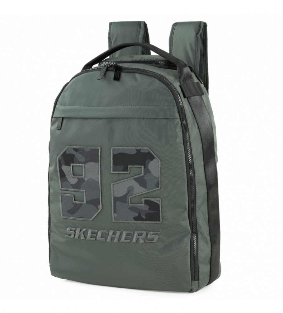 Skechers Mochila escolar S988 gris -31x42,5x16 cm-