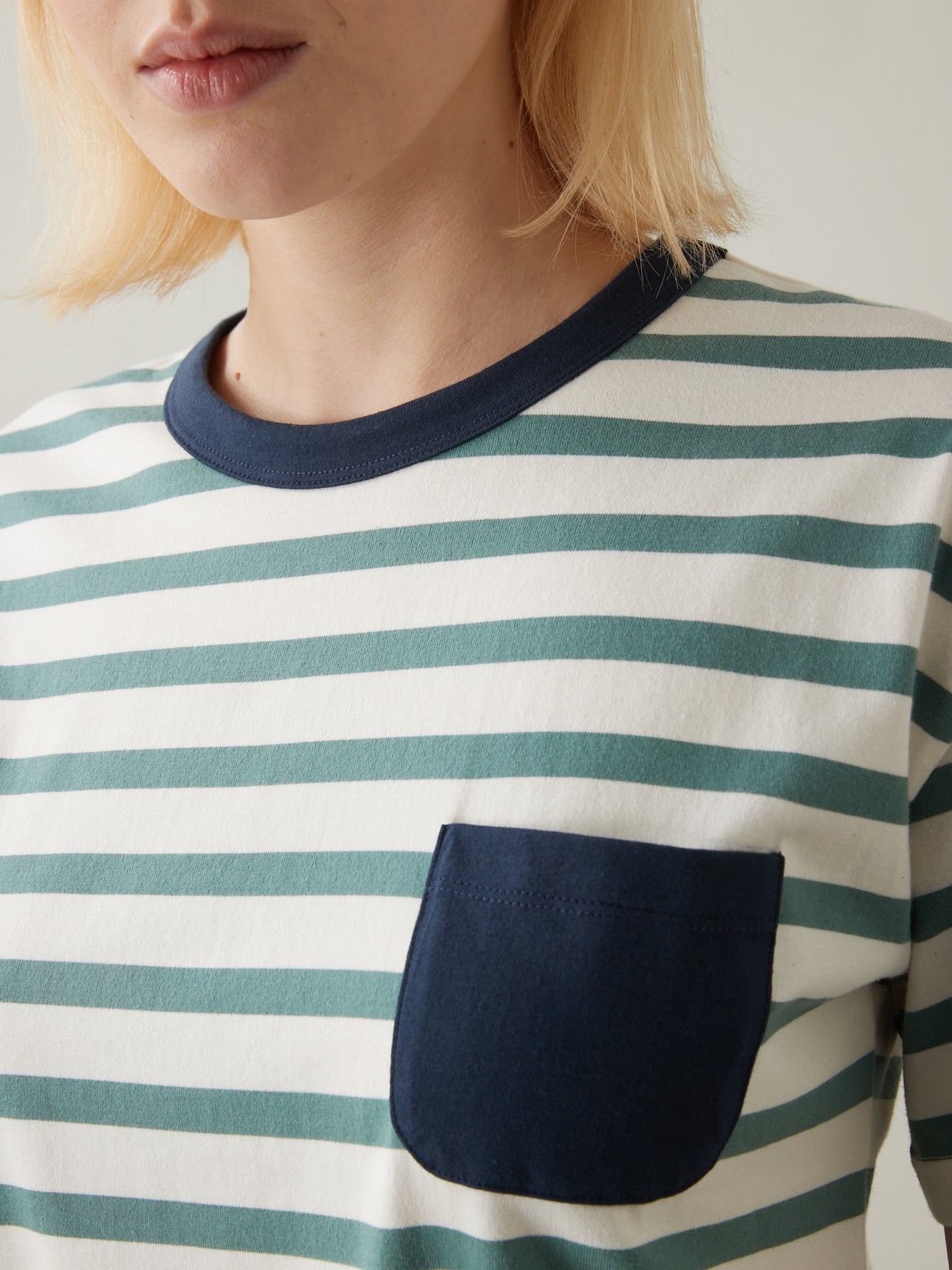 T-shirt rayé femme - coton bio