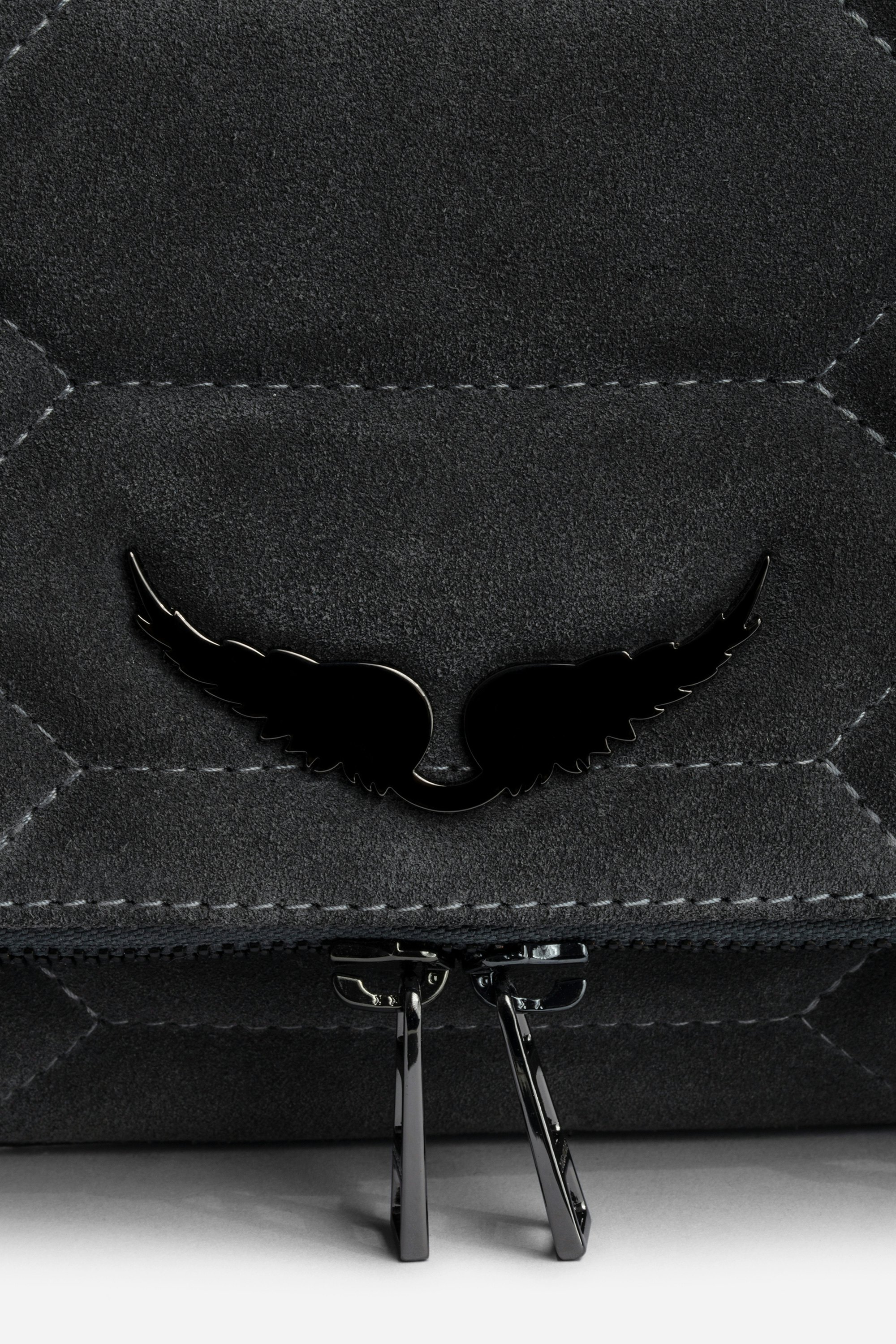 Pochette Rock Suede Matelassée