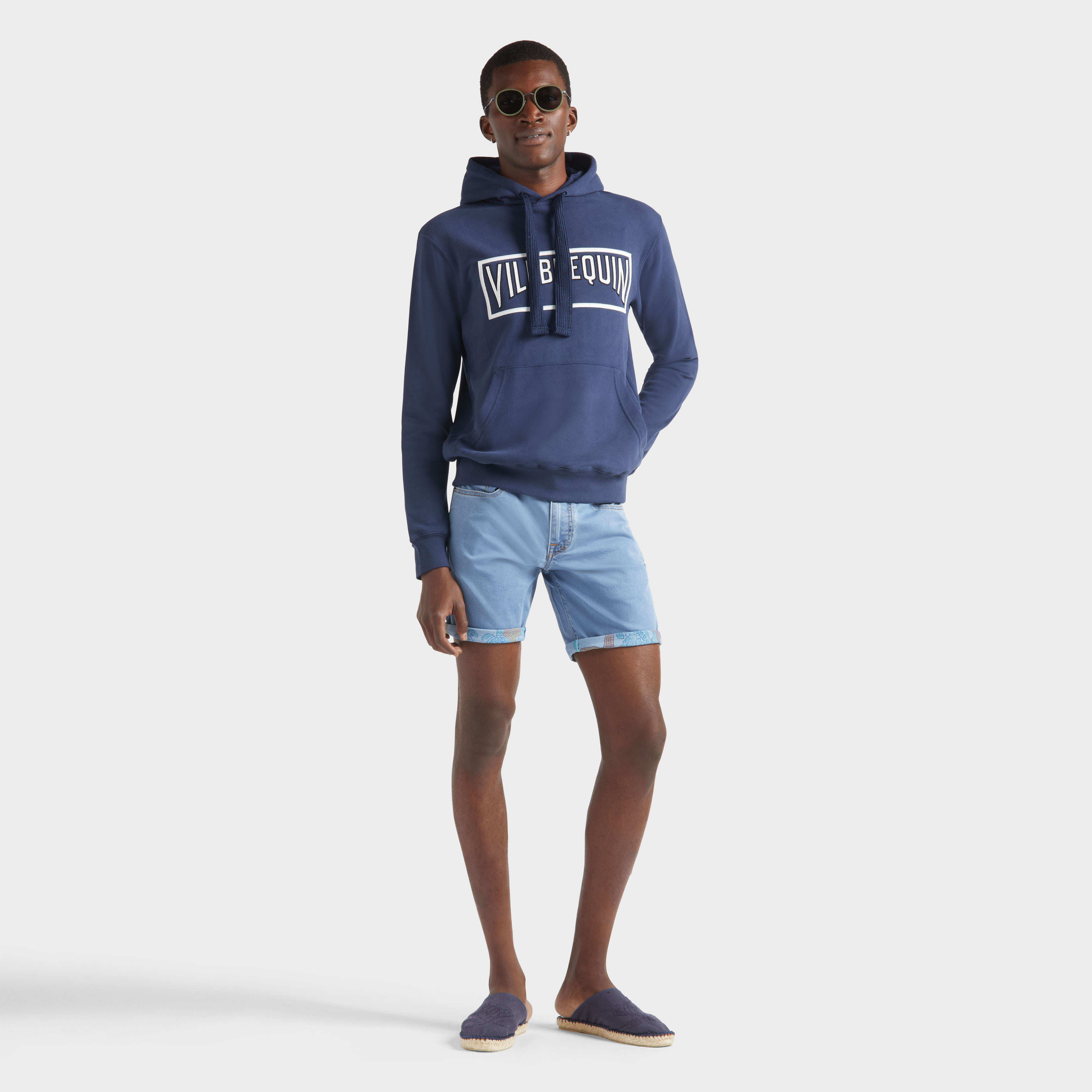 Sweatshirt en Coton Homme Uni | Short Homme Vilebrequin