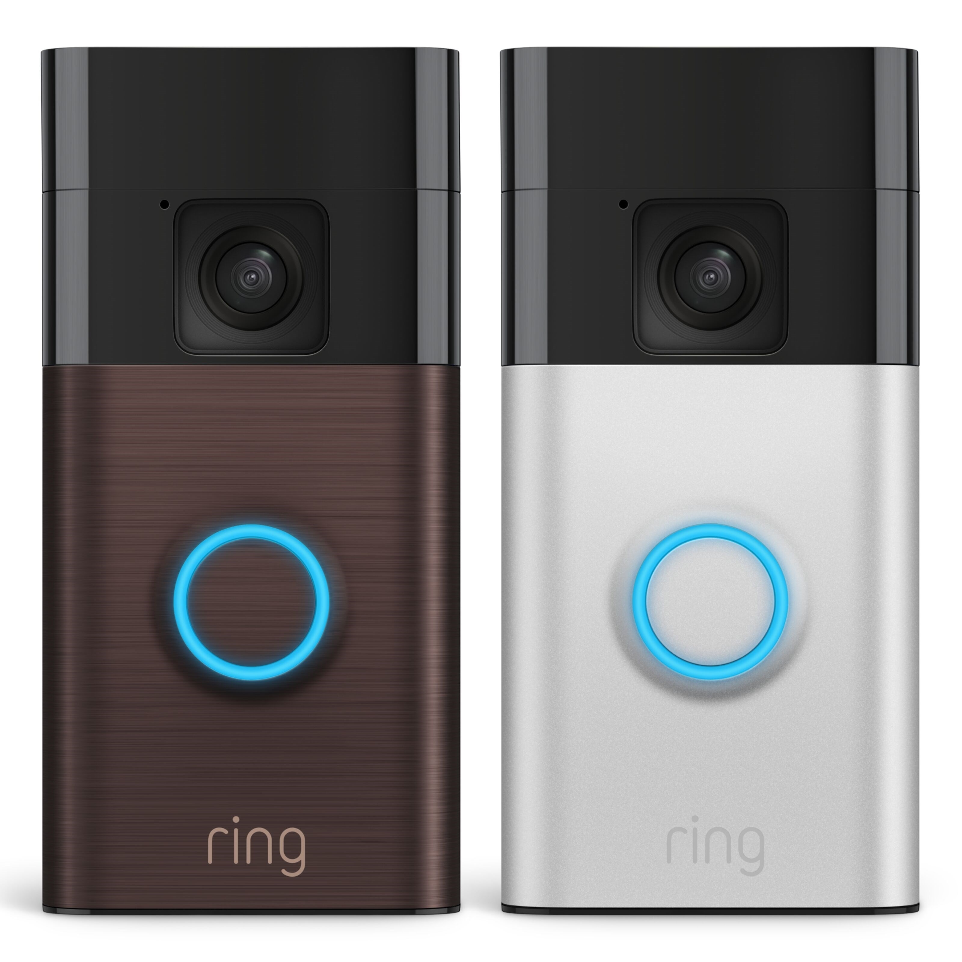 Ring Battery Video Doorbell Satin Nickel