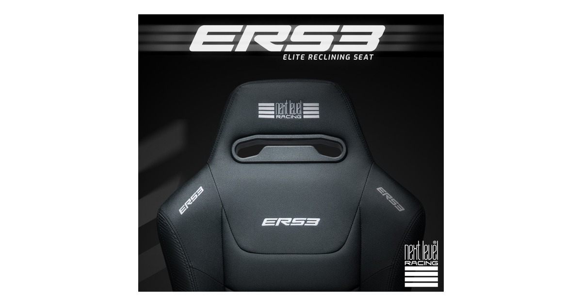 Next Level RacingERS3 Elite Reclining Seat gamestoel  (Zwart)