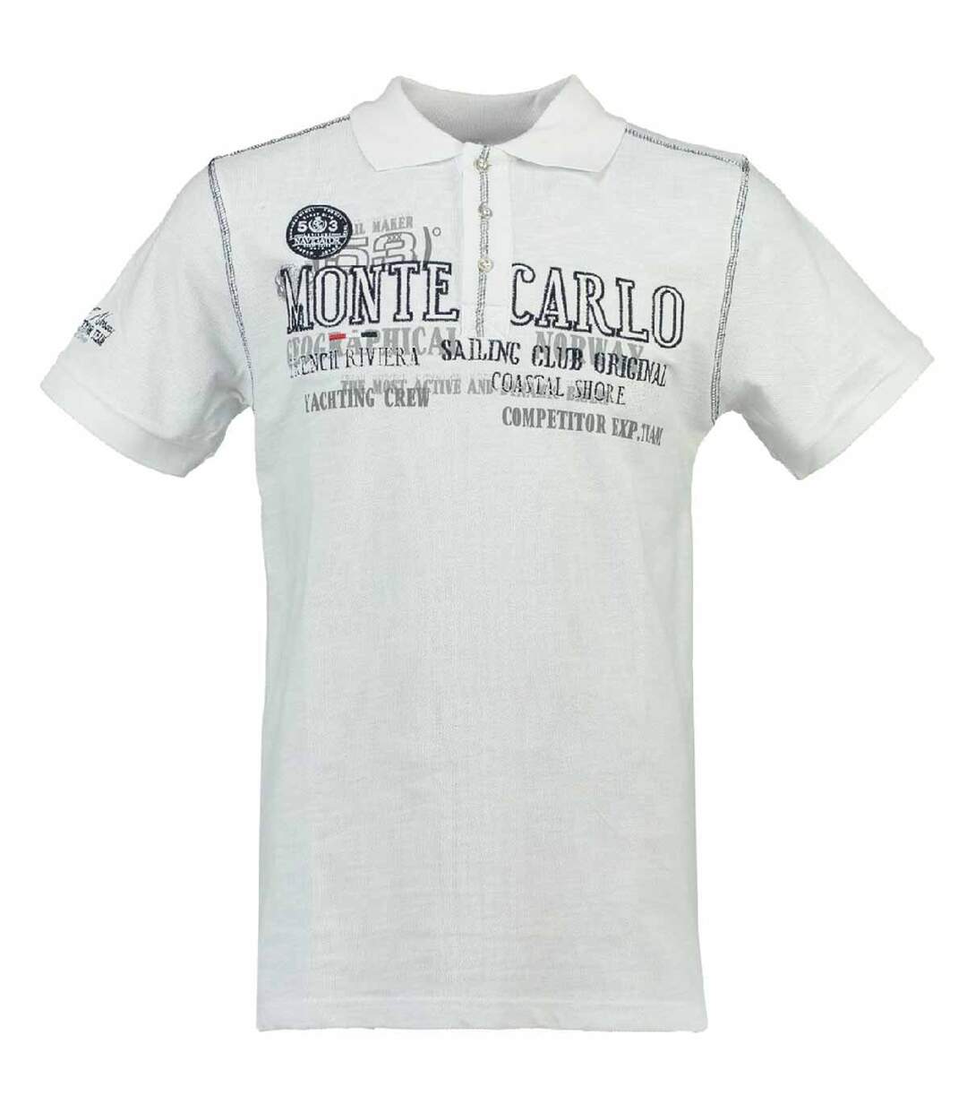 Polo Klasseur Monte Carlo - homme - blanc