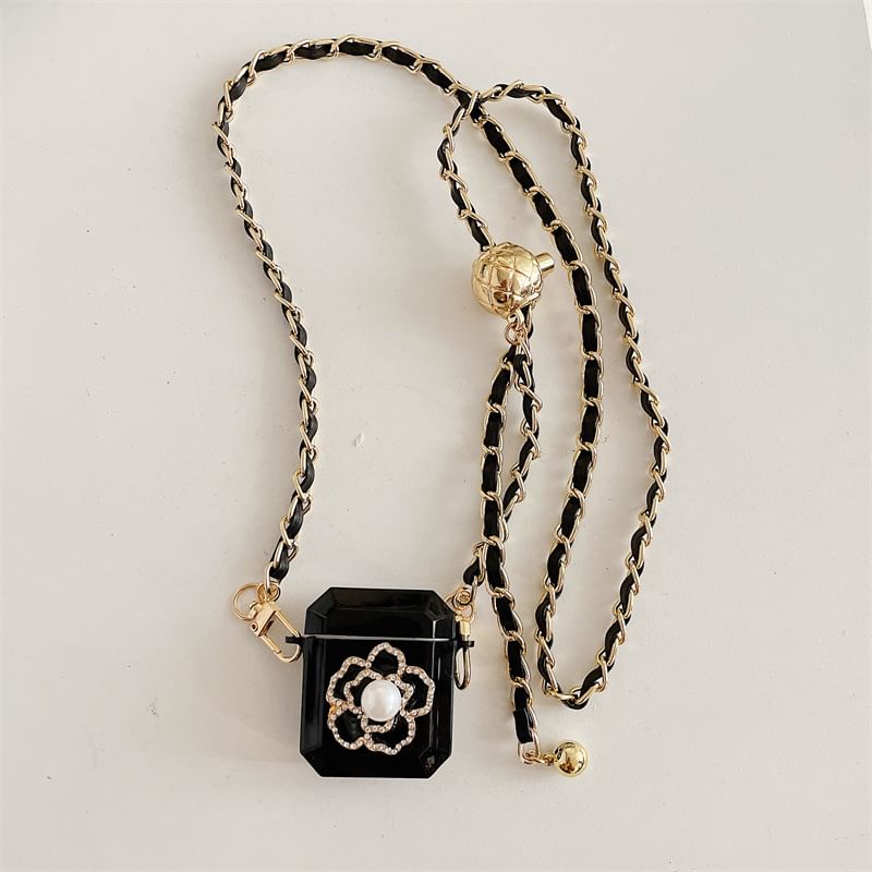 Capritz - Bloemen Lanyard AirPods / Pro Oordopjeshoesje