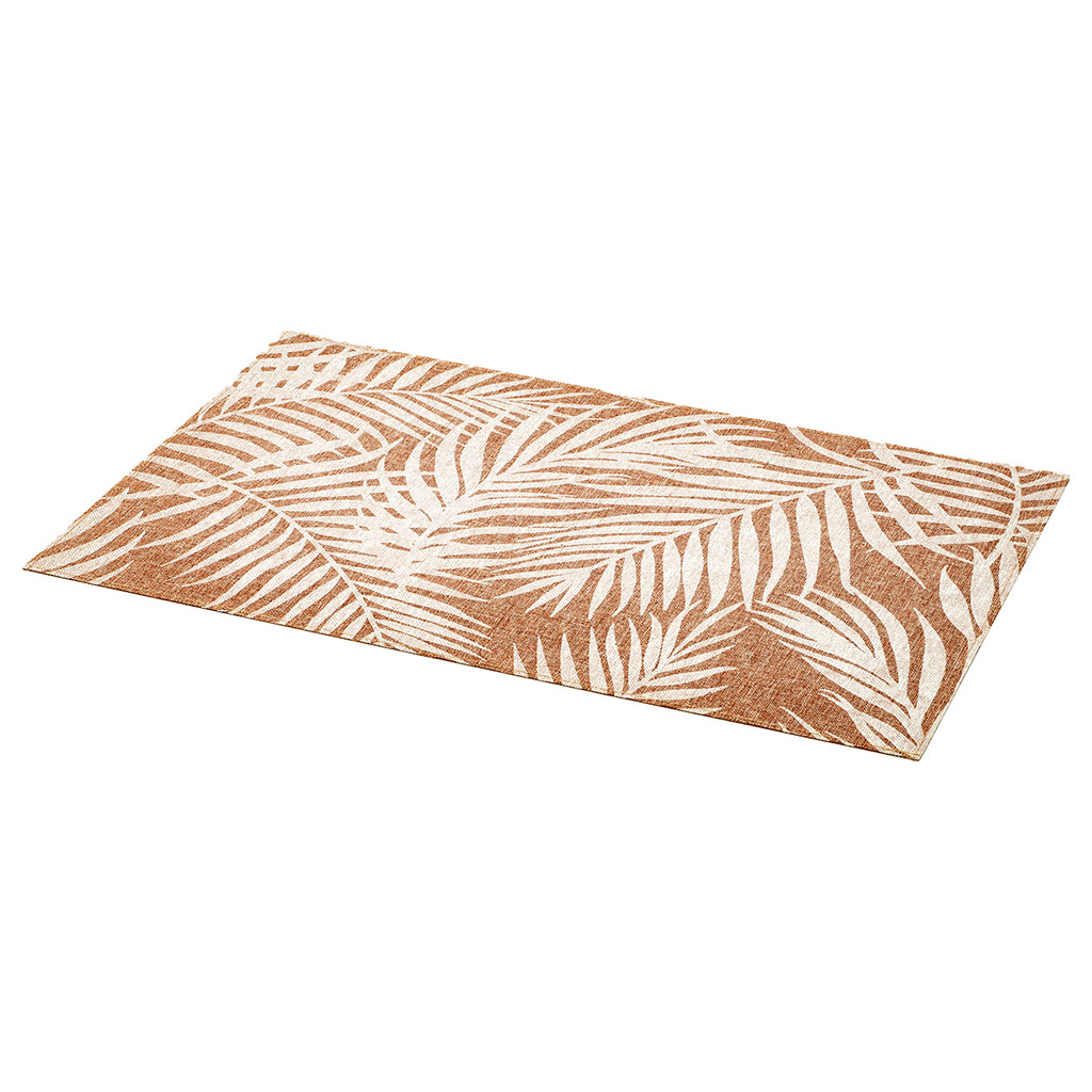 Set de table rectangulaire PALME blanc 45x30cm