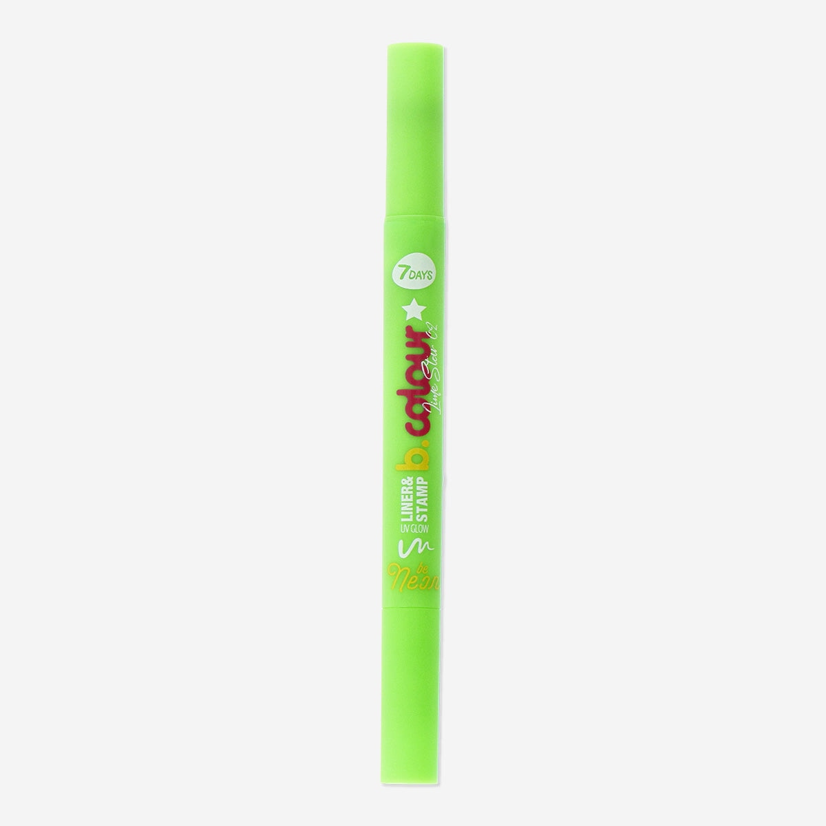Liner & stempel Uvglow fra 7DAYS B.COLOUR - 02 Lime star