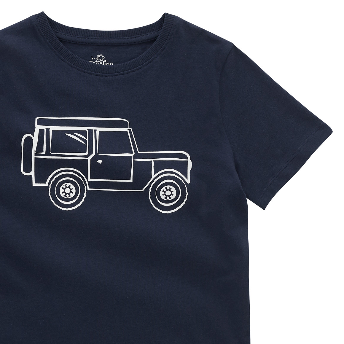 Topolino Jungen T-Shirt mit Auto-Print dunkelblau