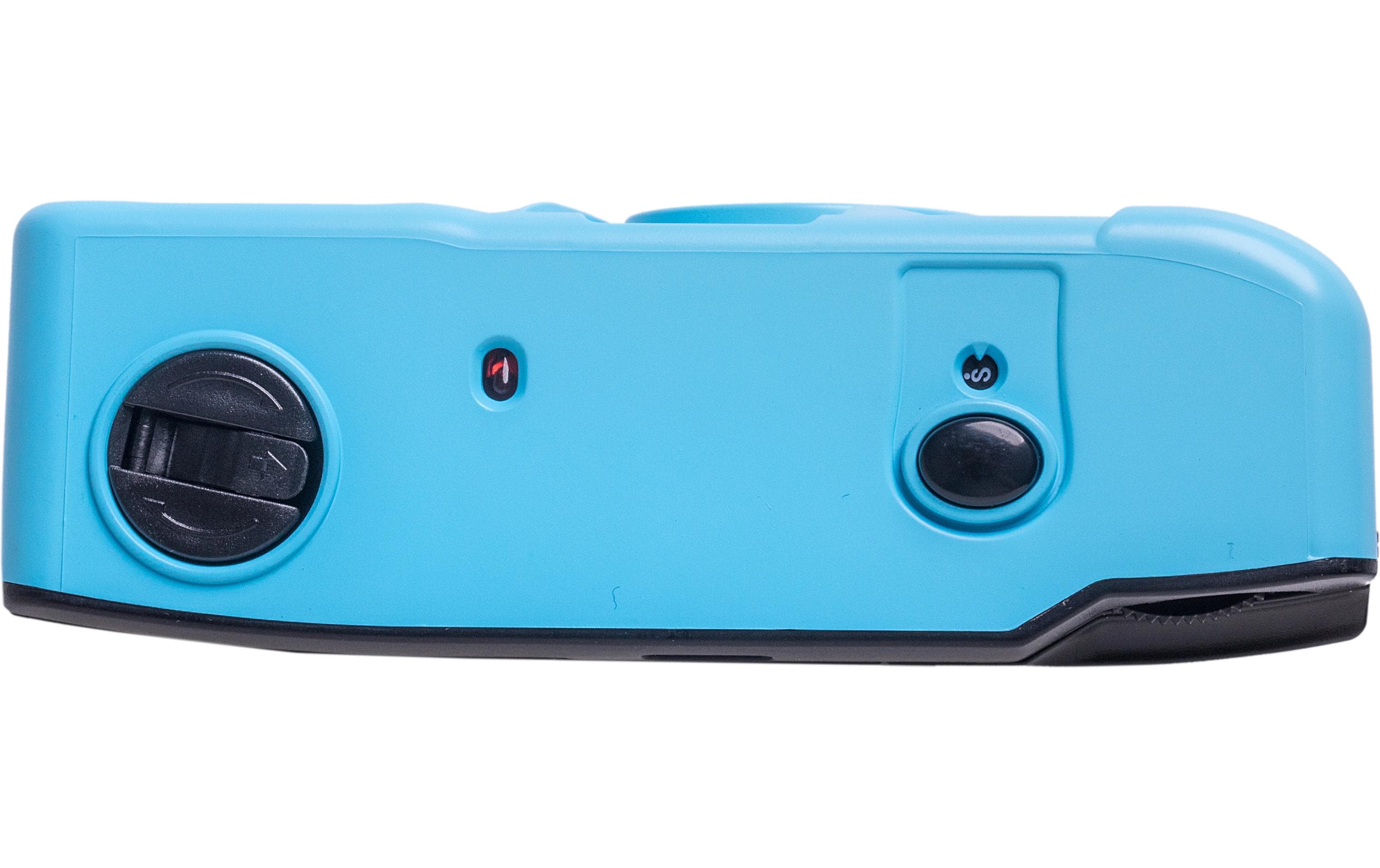 Analogkamera M35 – BlauKleine wiederverwendbare Filmkamera mit Blitz