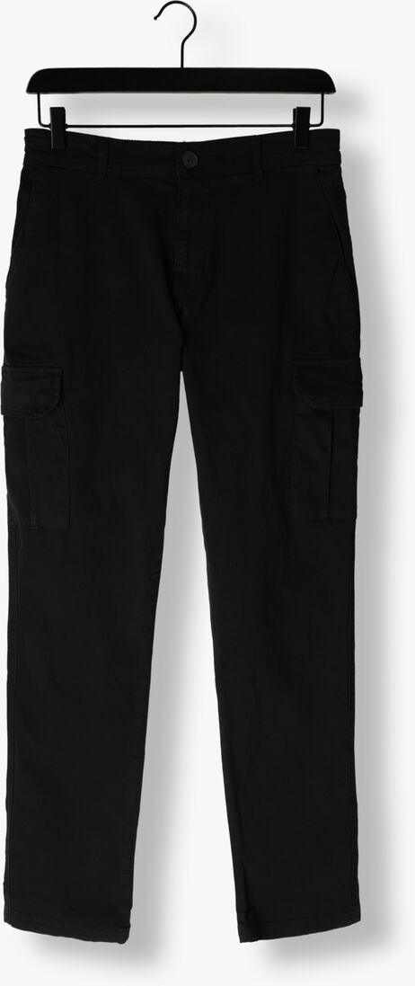 PURE PATH zwarte pure path cargobroeken garment dye cargo pants