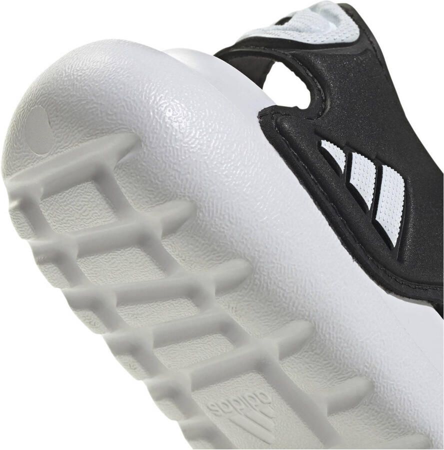 Adidas Sportswear AltaSwim 3 sandalen zwart wit