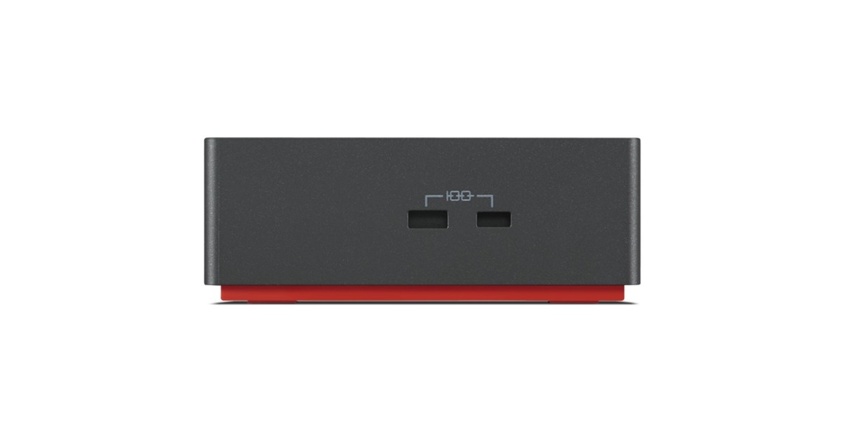 LenovoThinkPad Thunderbolt 4 Workstation Dock dockingstation  (Zwart/rood, 40B00300EU)