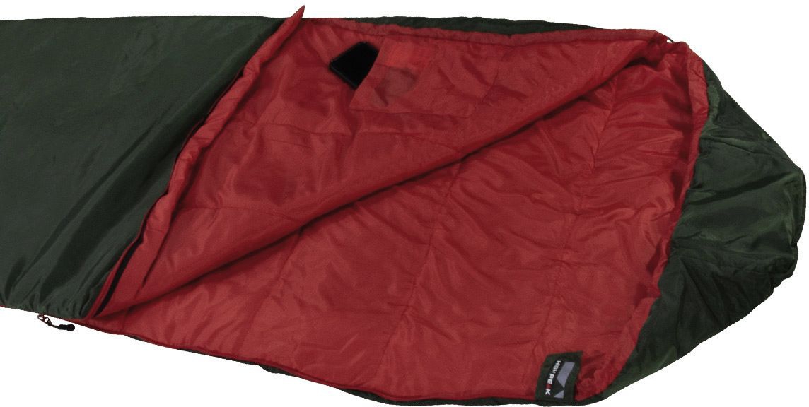 High Peak Lite Pak 800 Schlafsack Leichtgewichtiger Mumien Schlafsack  210 x 75 cm 800 g