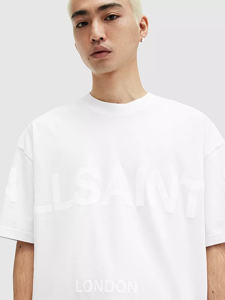 ALLSAINTS T-Shirt BIGGY weiss