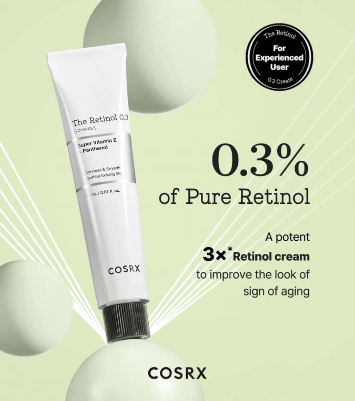 COSRX - Creme Facial The Retinol 0.3