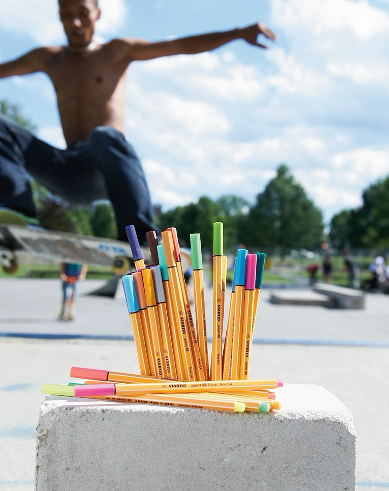 Fineliner STABILO® point 88 Mini 18er Pack