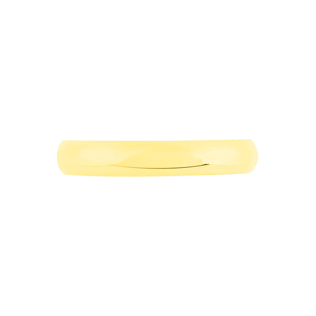 Alliance Aphroditia Demi Jonc Bombe Or Jaune