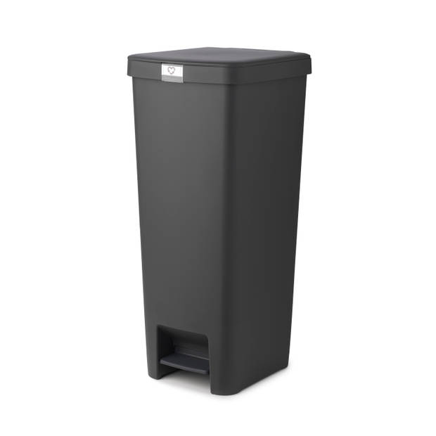 Brabantia StepUp pedaalemmer 40 liter - Dark Grey