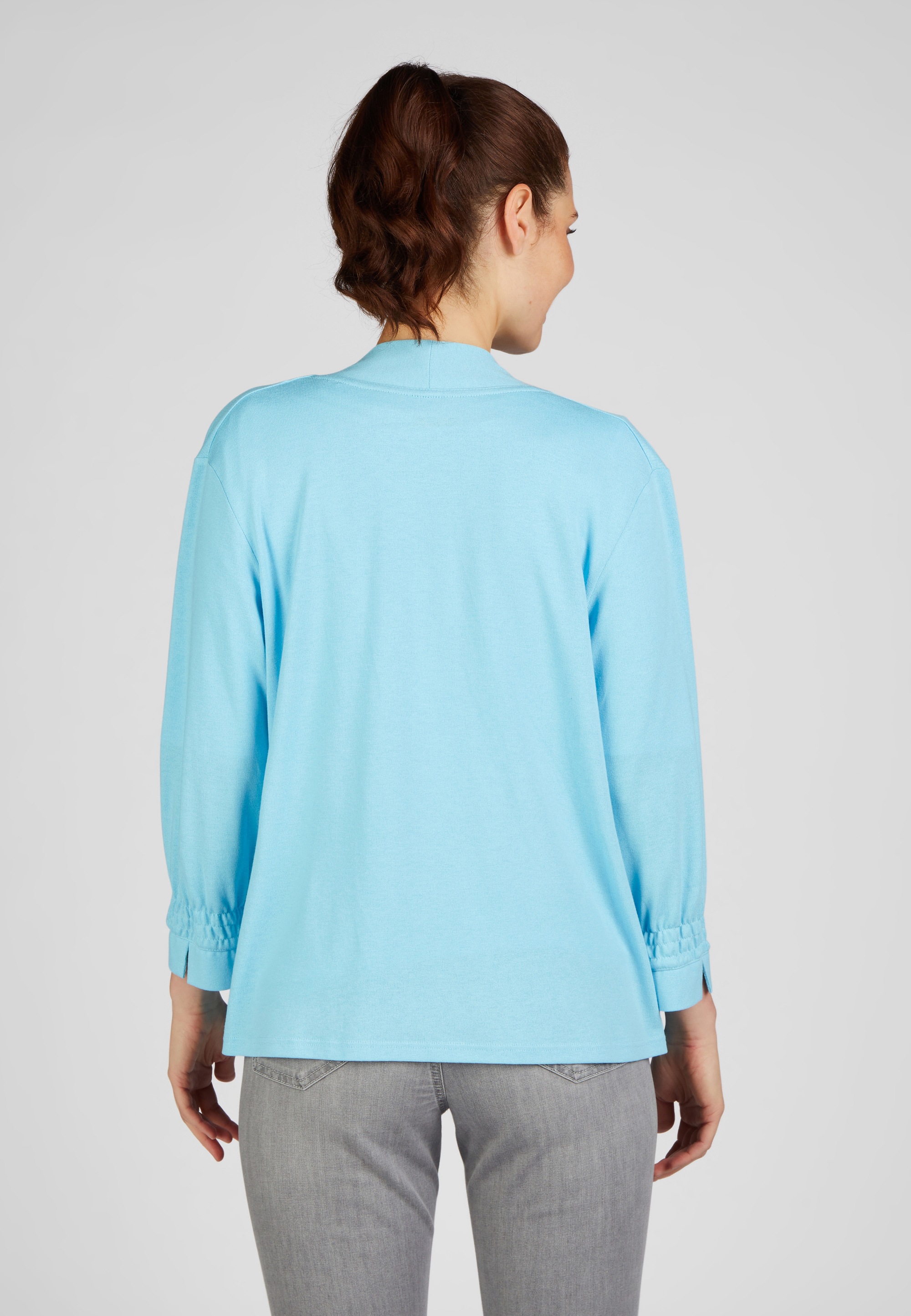 Rabe Sommerjacke mit Raffdetails an den Ärmeln