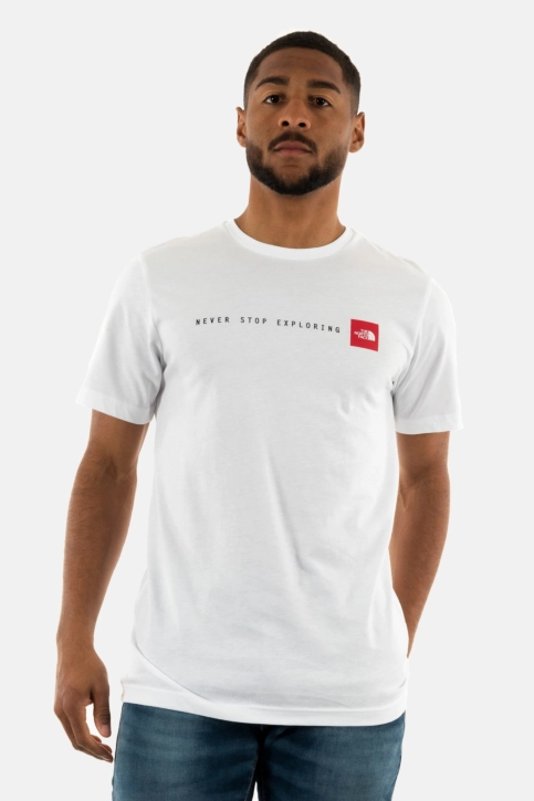Tee shirt the north face 0a87ns fn41 white