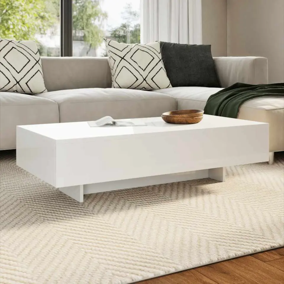 vidaXL - Salontafel - Wit - MDF
