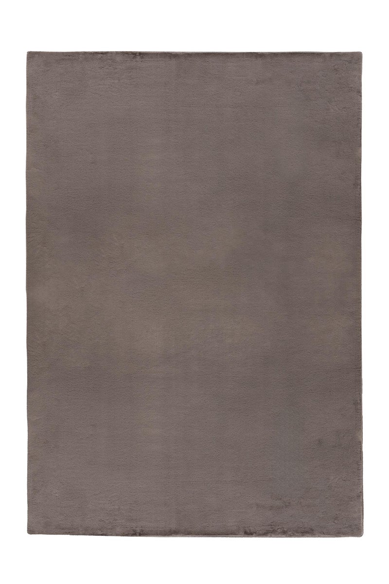 Kortpolig vloerkleed Plushique Stone Uni 80 x 150 cm