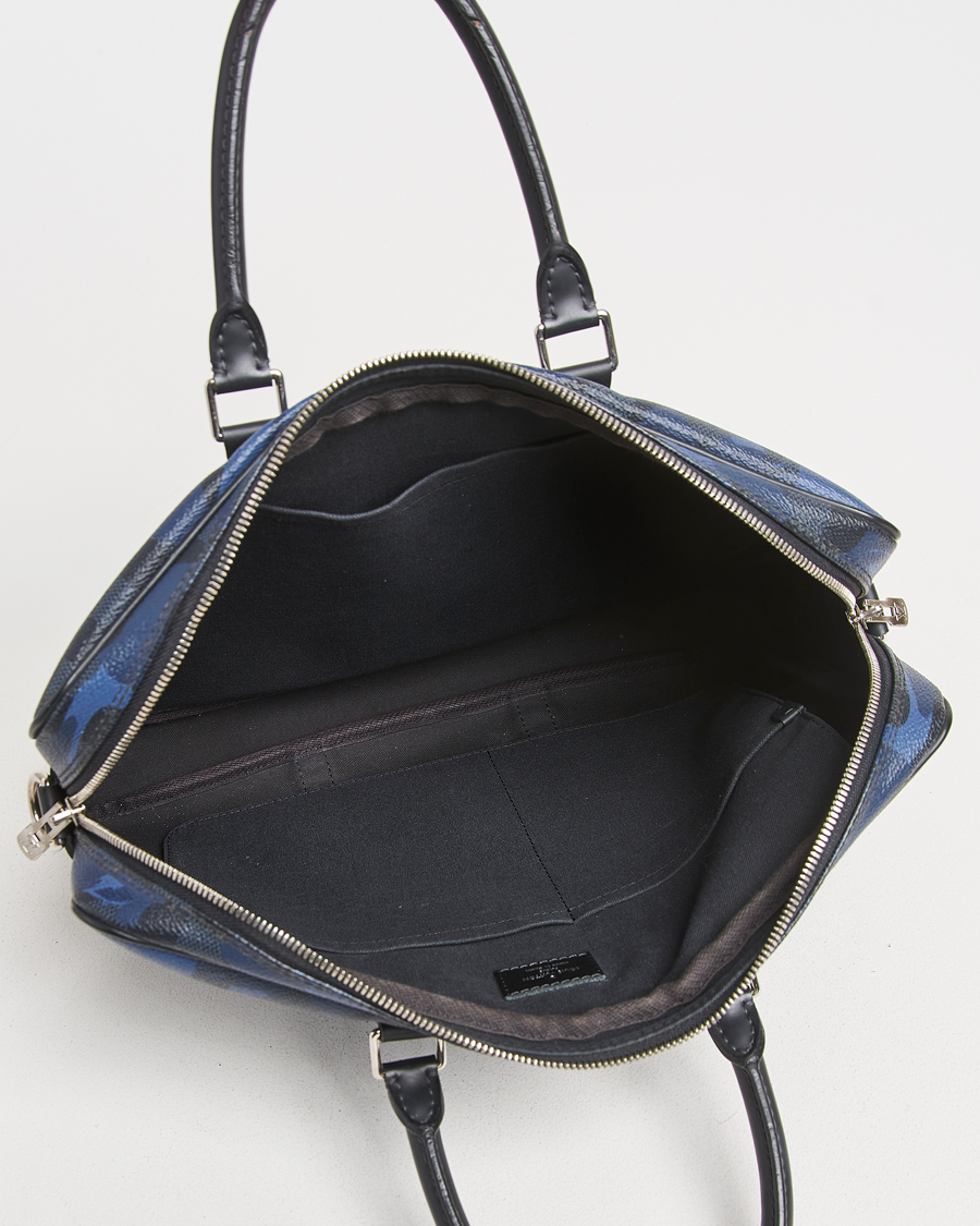 Louis Vuitton Pre-Owned Porte-Documents Voyage Briefcase Navy Blue