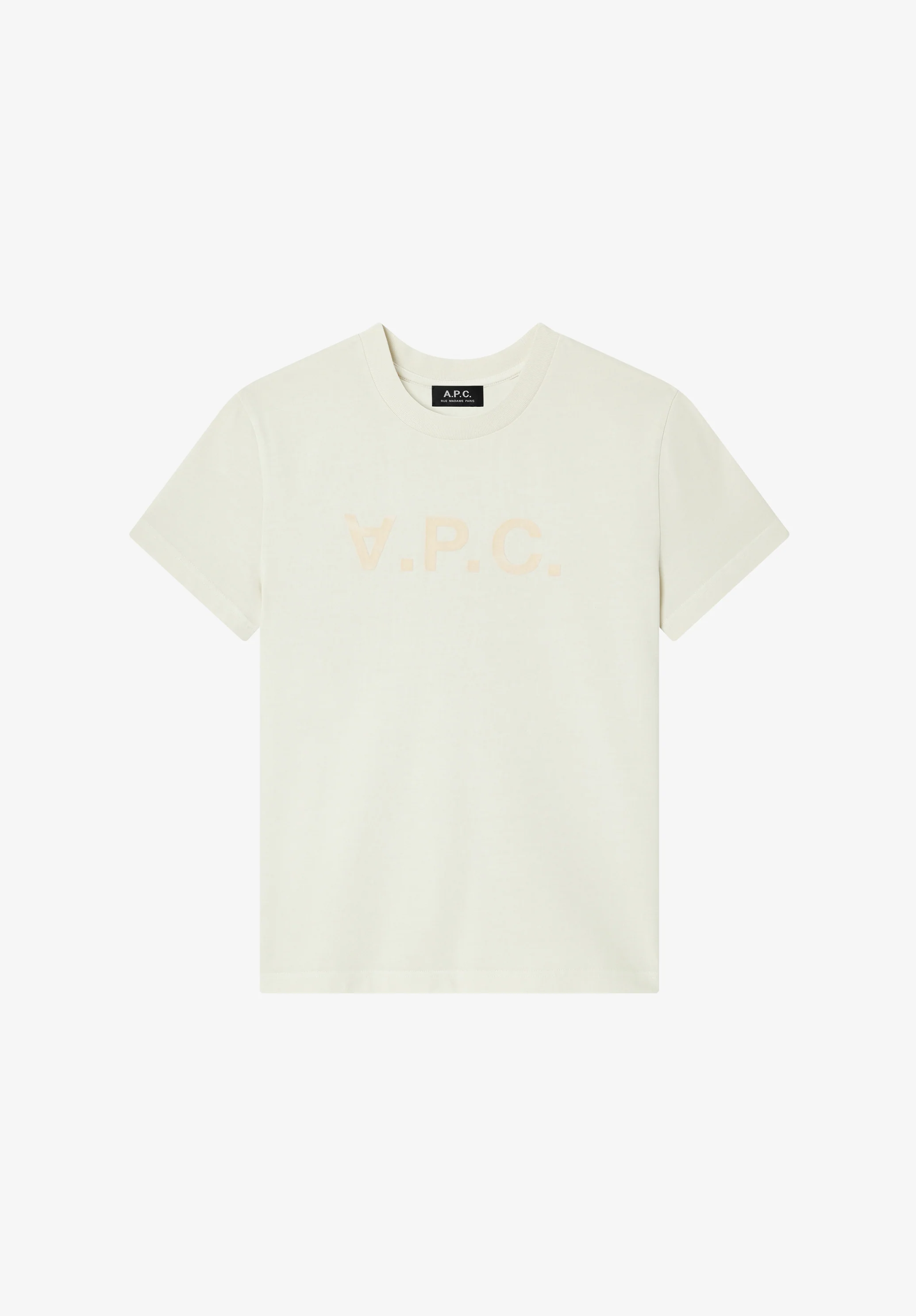 t-shirt standard grand vpc GOTS - Indigo delave/ecru