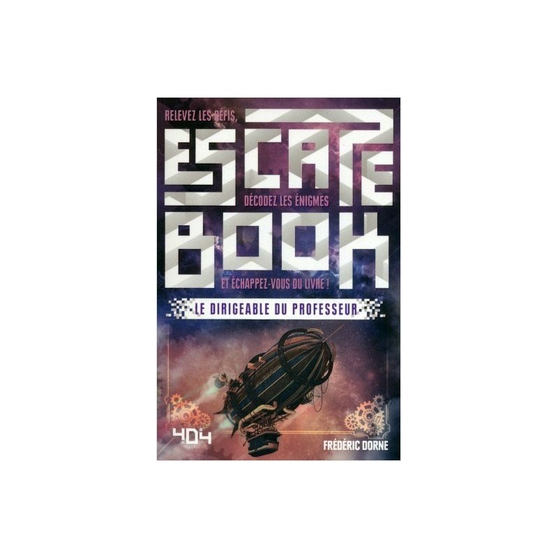 Escape Book - Le dirigeable du professeur