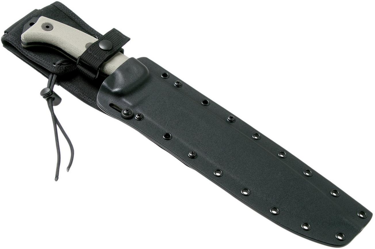 ESEE Junglas Black survivalmes kydex schede   MOLLE-back