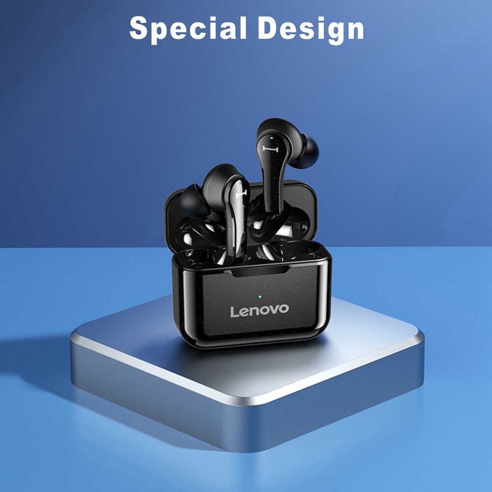 Lenovo QT82 Bluetooth-Kopfhörer Schwarz