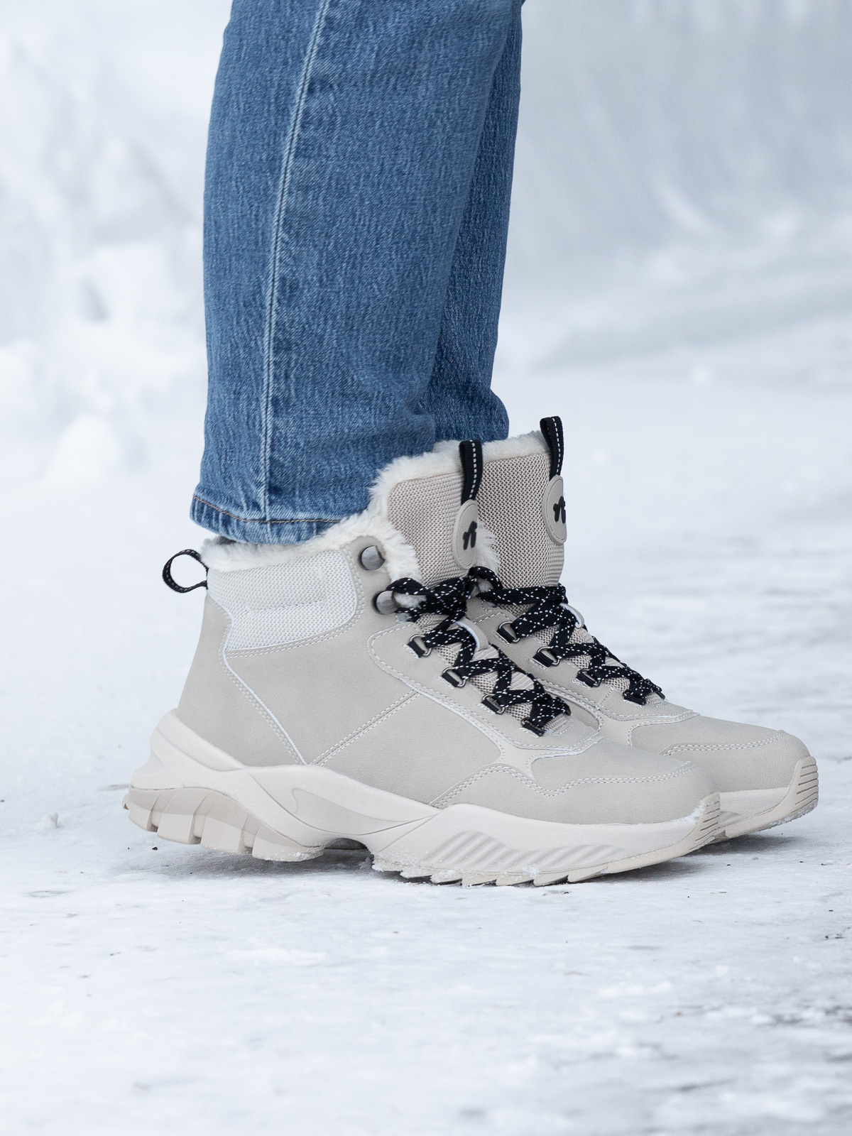 Noodles - Chunko II Feather Grey - Trapes Sko