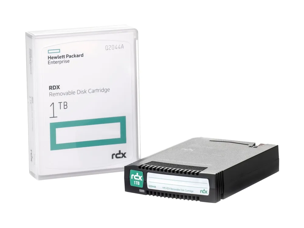 HPE RDX - RDX-kassette - 1 TB / 2 TB - for ProLiant MicroServer Gen10, ML350 Gen11