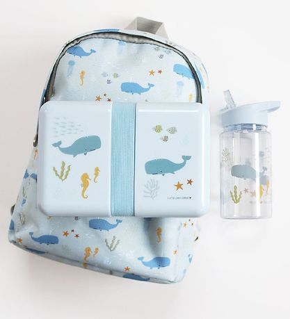 A Little Lovely Company Kindergartentasche - Ocean - Blau