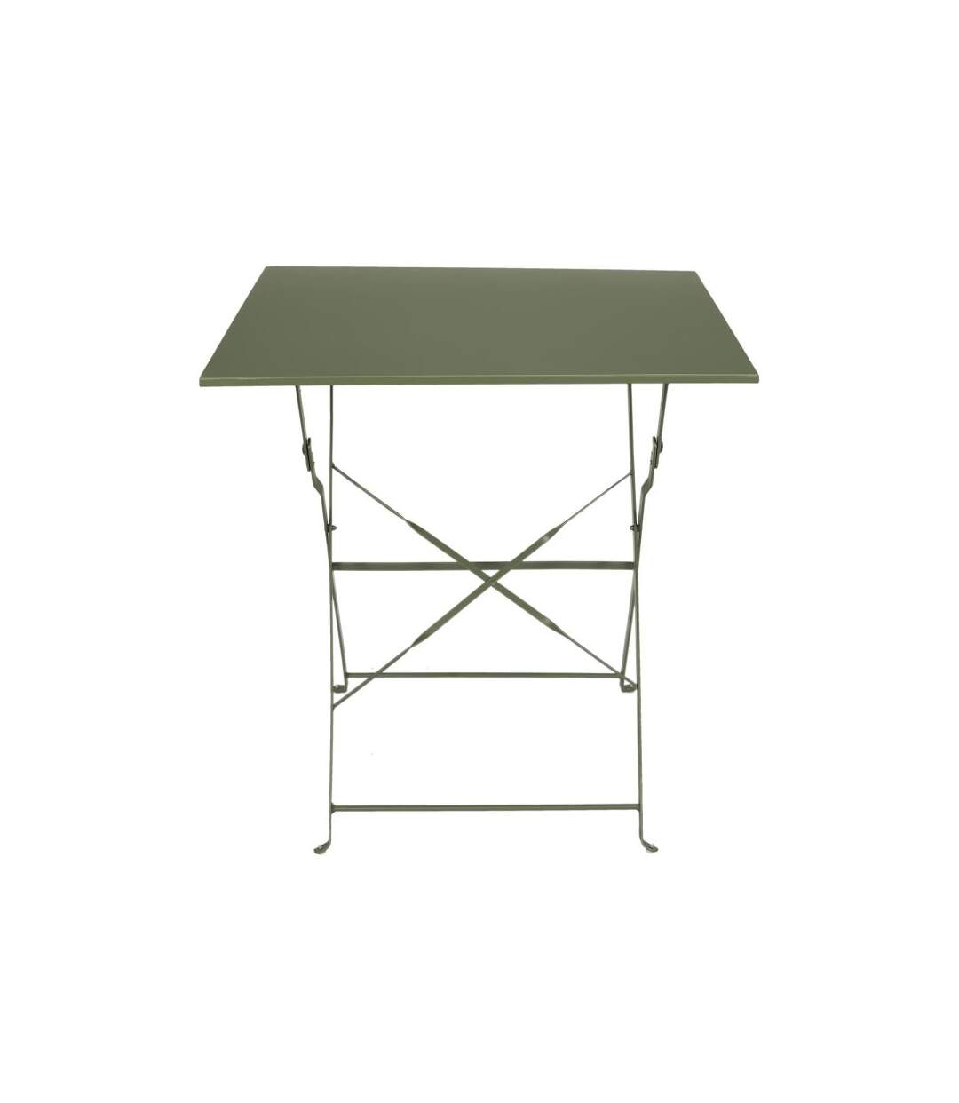 Paris Prix - Table De Jardin Pliante palerme 70cm Kaki