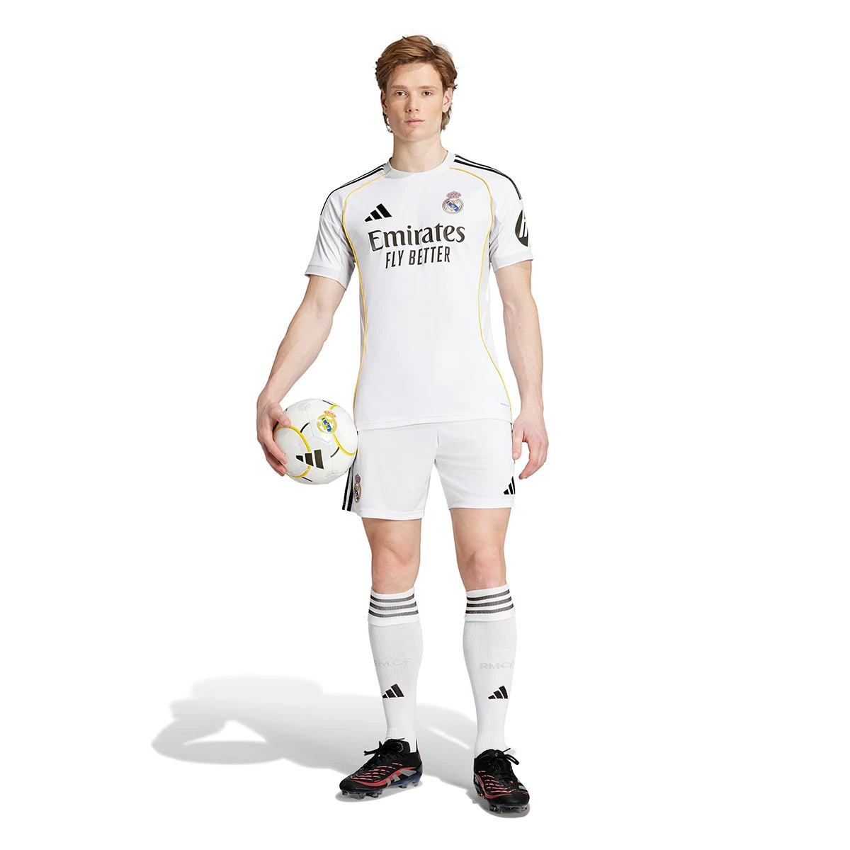 Calções adidas Real Madrid Primeiro Equipamento 2025-2026