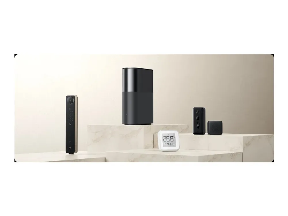 Xiaomi Mesh System BE3600 Pro - Wi-Fi-system - (router/forlænger) - mesh Wi-Fi 7, 1GbE, 2.5GbE Dual Band (pakke med 3)